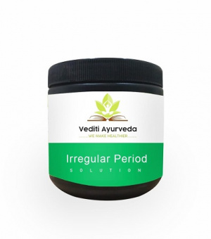 Cure for the symptoms of irregular periods