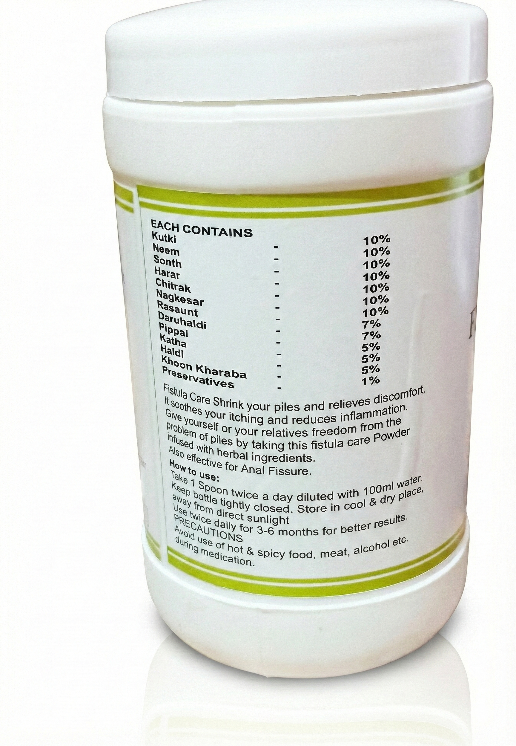 Fistula care composition