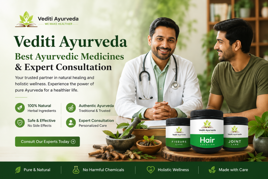 Vediti Ayurveda Brand with Doctor