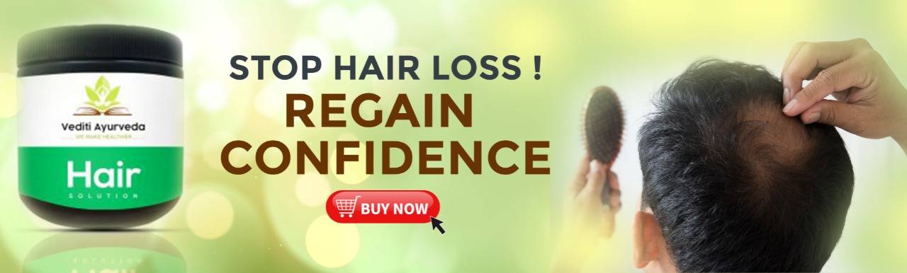 Hair loss ayurvedic product.